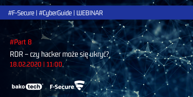 #F-Secure #CyberGuide Part 8 | Webinar | 11:00