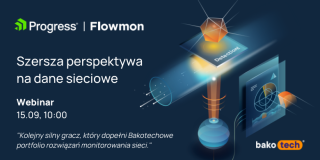 Progress Flowmon – szersza perspektywa na dane sieciowe